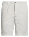 Briglia 1949 Man Shorts & Bermuda Shorts Light Grey Size 40 Cotton, Linen In Gray