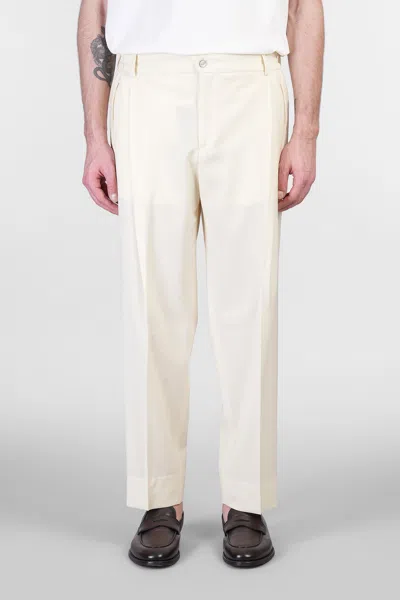 Briglia 1949 Manhattans Pants In Beige Wool