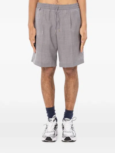 Briglia 1949 Molokaip Elasticated-waist Shorts In Gray