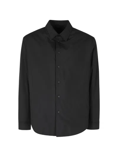 Briglia 1949 Morrison Press-stud Shirt Jacket In Black