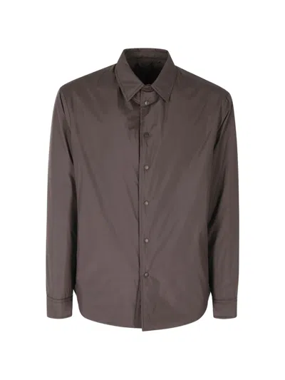 Briglia 1949 Morrison Press-stud Shirt Jacket In Brown