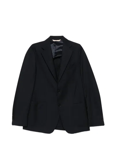 Briglia 1949 Notched Lapel Pocket Suit In Black