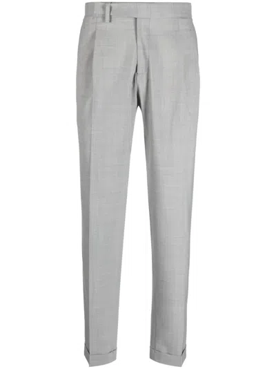 Briglia 1949 Off-centre Fastening Trousers In Grau