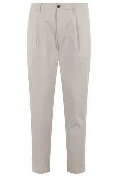 BRIGLIA 1949 PANT 1 PINCES COTONE STRETCH