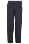 Briglia 1949 Pant 2pinces Lana Zignone In Blue