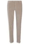 Briglia 1949 Pant Ventre Piatto Velluto In Beige
