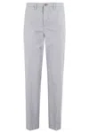 Briglia 1949 Straight-leg-hose Mit Stretch In Gray
