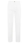 Briglia 1949 Straight-leg-hose Mit Stretch In White