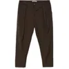 Briglia 1949 Portobellos Pleated-front Trousers In Green