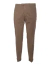 Briglia 1949 Pleated-cuffed Tailored Trousers In Neutral