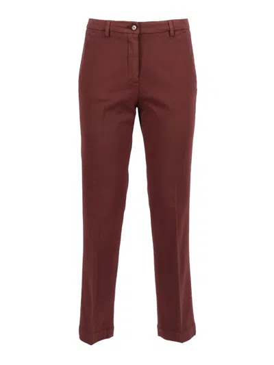 Briglia 1949 Button Pocket Trousers In Brown