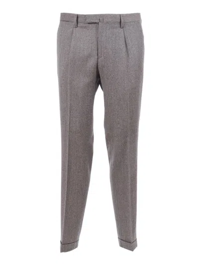 Briglia 1949 Pleated Trousers In Gray