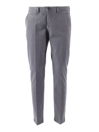 Briglia 1949 Textured Trousers In Gray