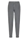 Briglia 1949 Pants With Micro Pattern In Gray