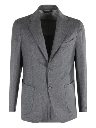 BRIGLIA 1949 PATCH POCKET TWO-BUTTON BLAZER