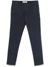 Briglia 1949 Navy Blue Cotton Chinos In Blue