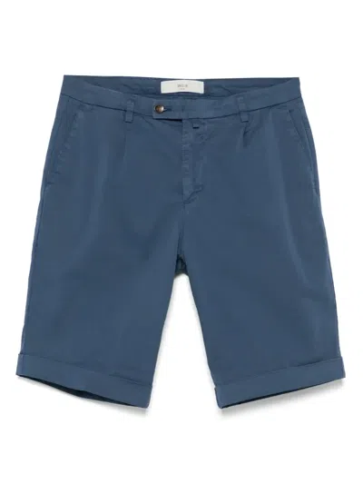 Briglia 1949 Pleat-detail Shorts In Blue