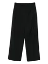 Briglia 1949 Pleat-detail Turn-up Trousers In Black