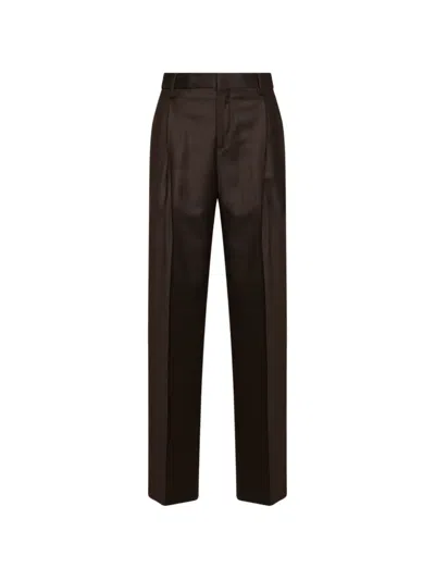 Briglia 1949 Pleat-detail Trousers In Brown