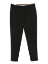 Briglia 1949 Pleated-cuffed Trousers In Black