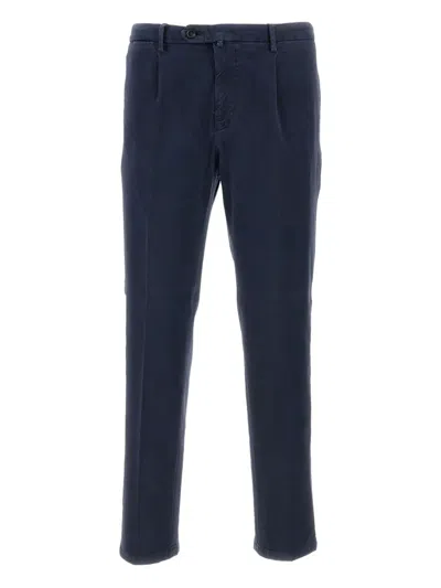 Briglia 1949 Pleated-details Trousers In Blue