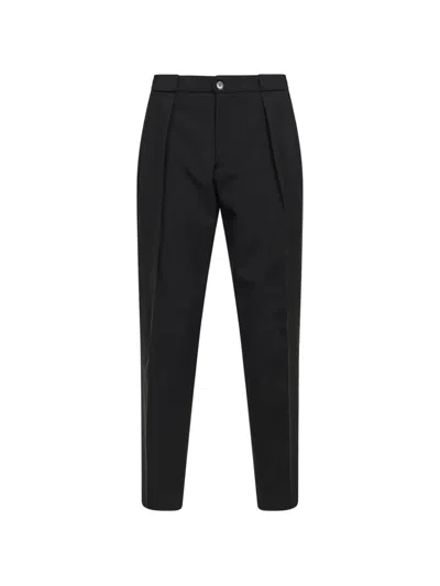 Briglia 1949 Pleated Elasticated-waistband Trousers In Black