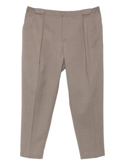 Briglia 1949 Pleated-front Trousers In Brown