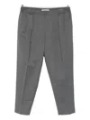 Briglia 1949 Pleated-front Trousers In Gray