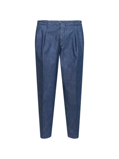 Briglia 1949 Pleated Tapered Trousers In Multi