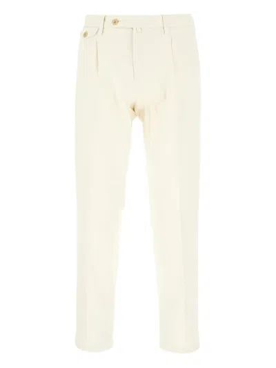 Briglia 1949 Pleated Trousers In White