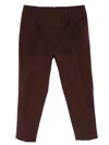 Briglia 1949 Pleated Trousers In Brown