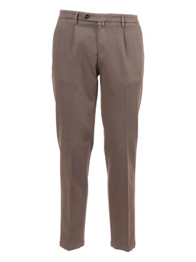 Briglia 1949 Pleated Trousers In Brown