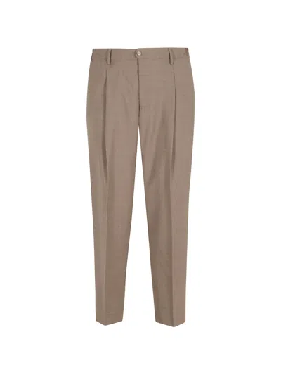 Briglia 1949 Pleated Trousers In Brown