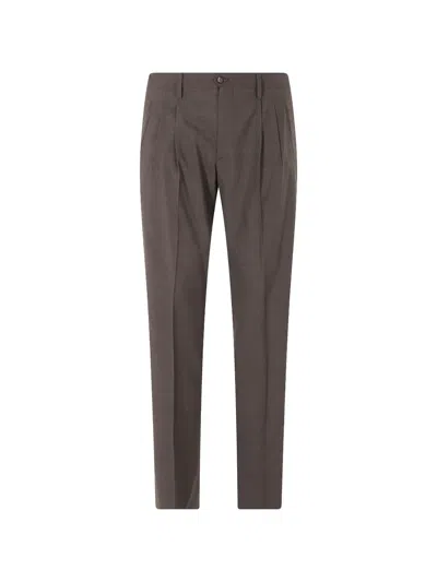 Briglia 1949 Pleated Trousers In Brown