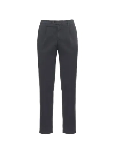 Briglia 1949 Pleated-detail Slim-fit Trousers In Gray