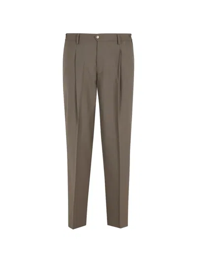 Briglia 1949 Pleated-front Trousers In Brown