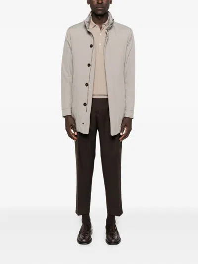 Briglia 1949 Portobello Pleated-front Trousers In Brown