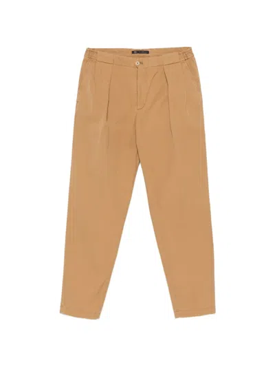 Briglia 1949 Portobello Pleated Trousers In Black