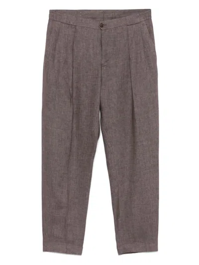 Briglia 1949 Portobello Trousers In Purple