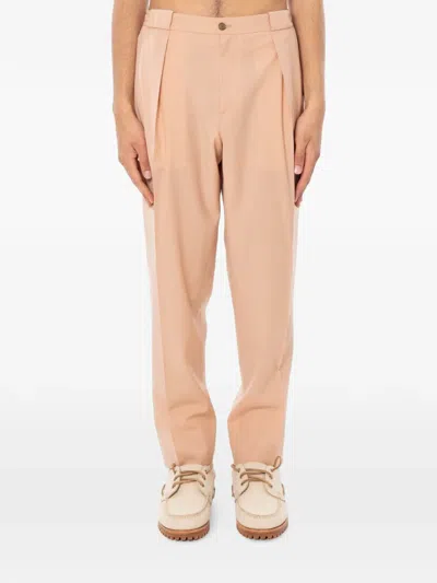 Briglia 1949 Portobello Virgin-wool Trousers In Pink