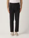 Briglia 1949 Portobellos Cotone Tecnico Trousers In Black