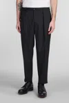 Briglia 1949 Portobellos Cotone Tecnico Trousers In Black