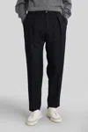 Briglia 1949 Portobellos Cotone Tecnico Trousers In Black