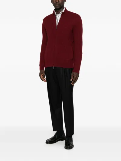 Briglia 1949 Portobellos Pleated Trousers In Black