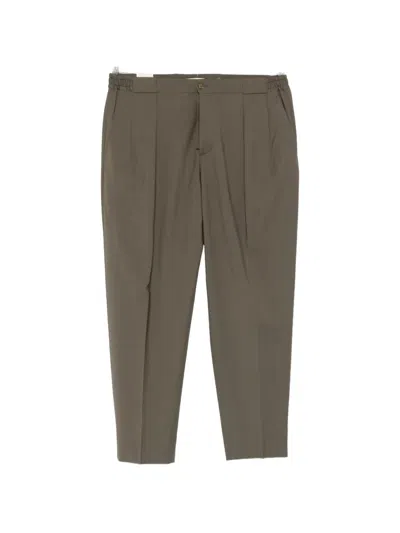 Briglia 1949 Portobellos Pleated Trousers In Metallic