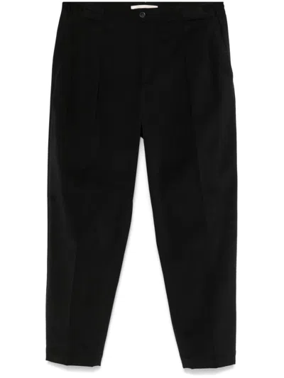 Briglia 1949 Pleated-detail Tapered Trousers In Black