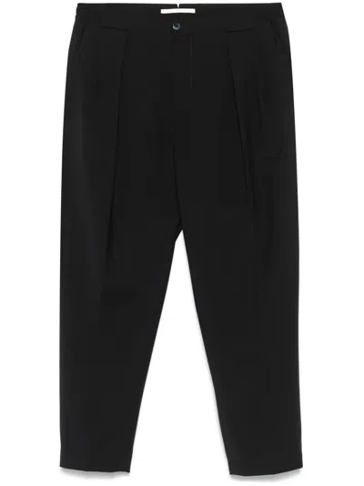 Briglia 1949 Pleat-detail Cropped Trousers In Multicolor