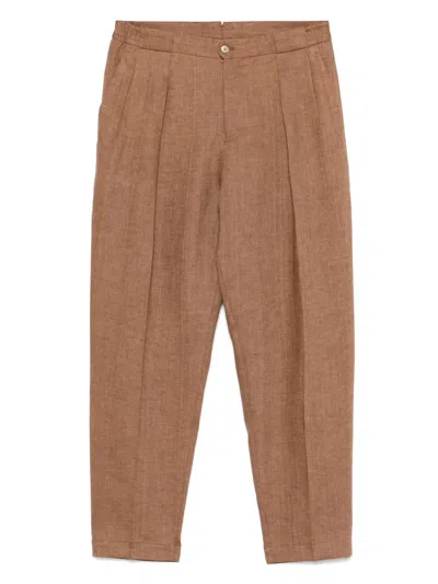 Briglia 1949 Portobellos Trousers In Brown