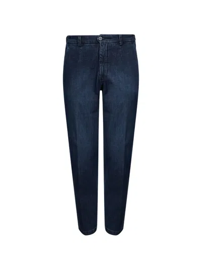 Briglia 1949 Portofino Pleat-detail Jeans In Blue