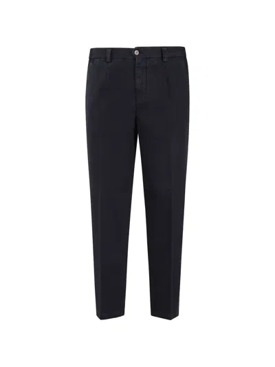 Briglia 1949 Portofino Pleat-detail Trousers In Black